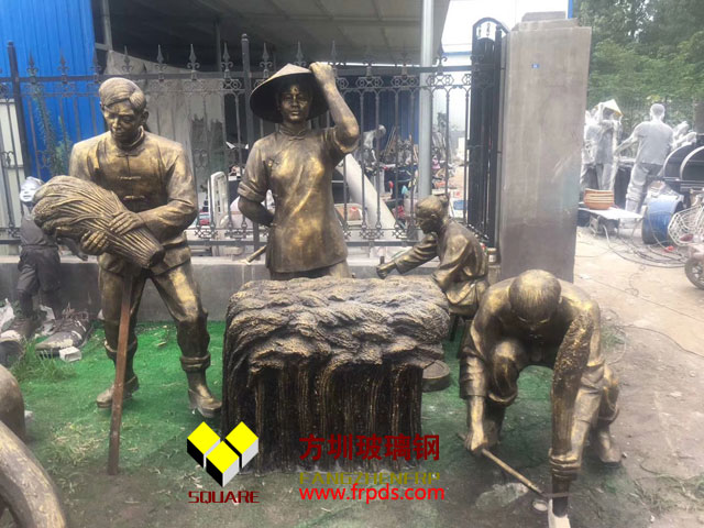 雨城雅安“女娲补天”大型雕塑，在熊猫绿岛女娲广场落成