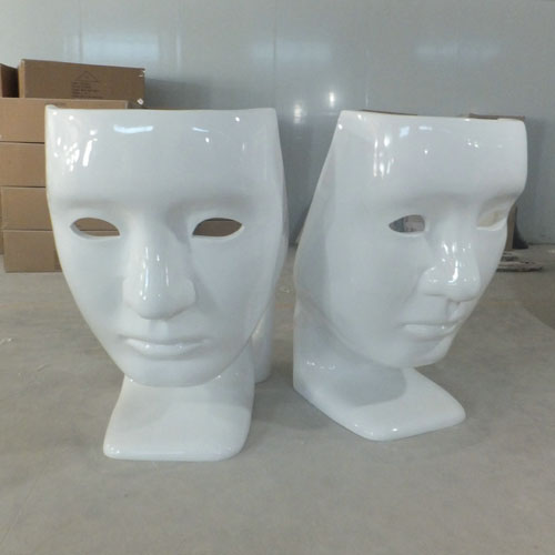 面具玻璃钢休闲椅
